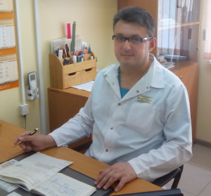 Заведующий отделением специализированной помощи детям №1 поликлиники Бибилов Аламат Заурбекович